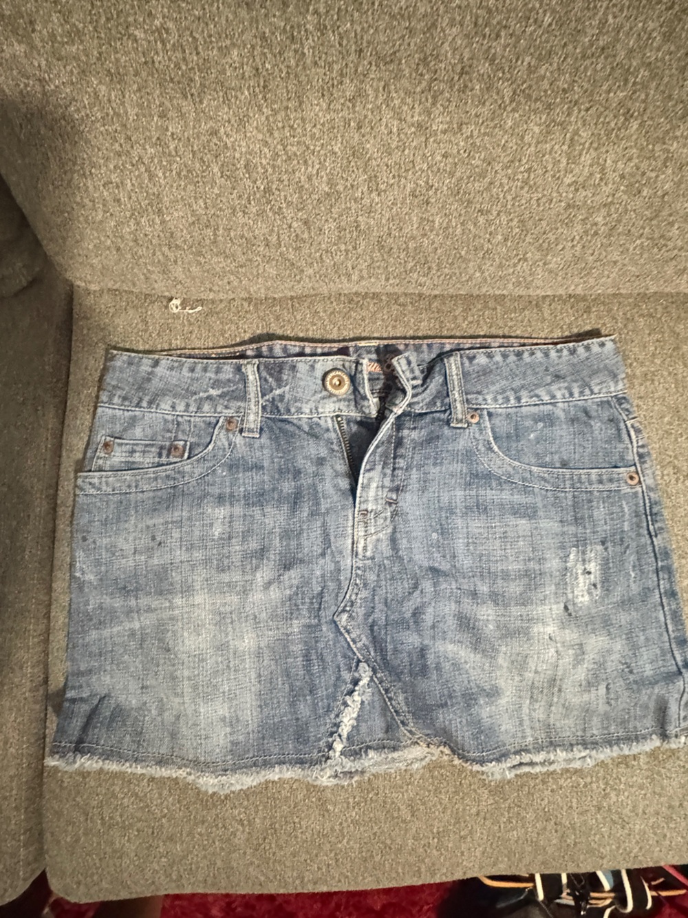 American Eagle Outfitters Blue Denim Cutoff Shorts